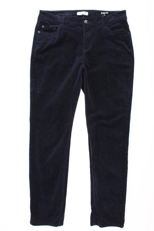 Christian Berg Cordhose Gr. 40 blau aus Baumwolle