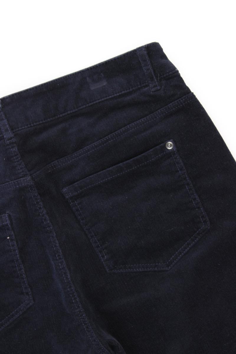 Christian Berg Cordhose Gr. 40 blau aus Baumwolle