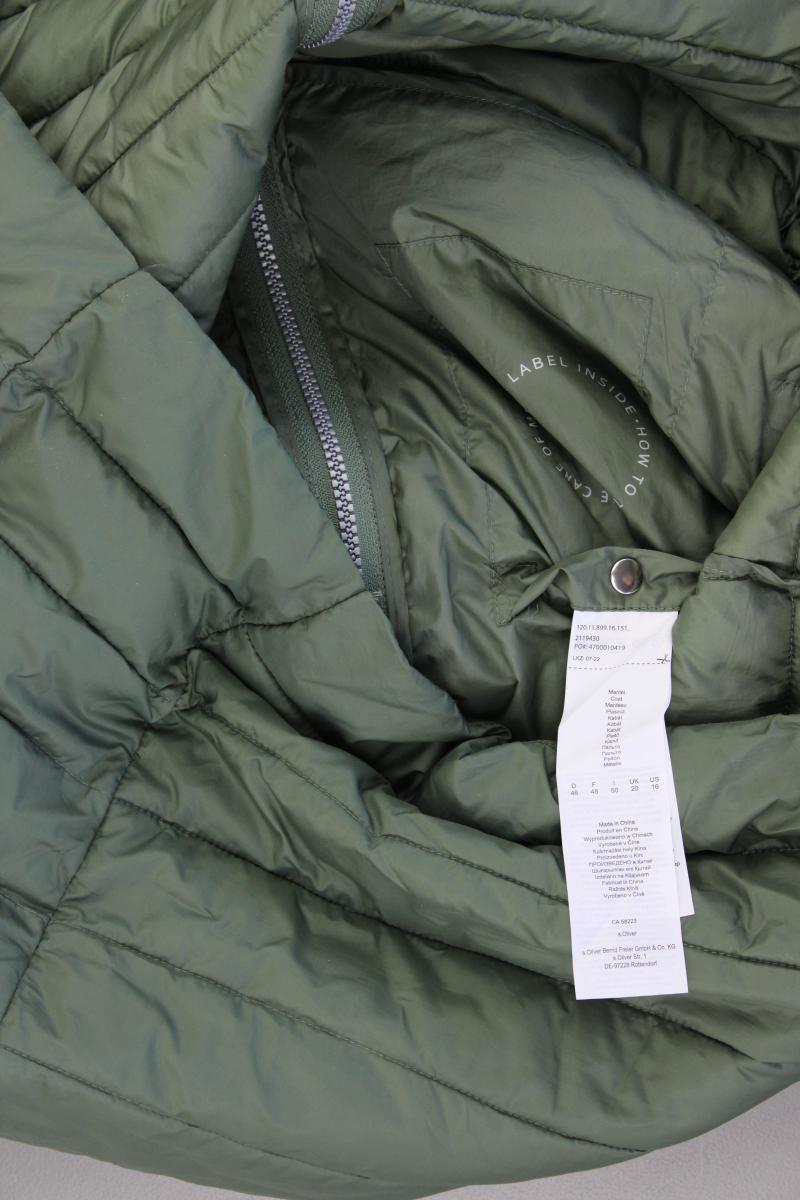s.Oliver Regular Mantel Gr. 46 grün aus Polyester