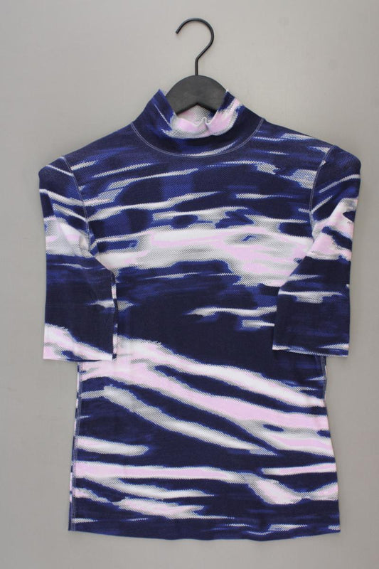 Marc Cain Sports Printshirt Gr. S Kurzarm blau