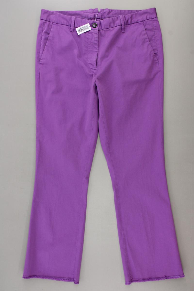 nine:inthe:morning Chinohose Gr. W27 lila aus Baumwolle