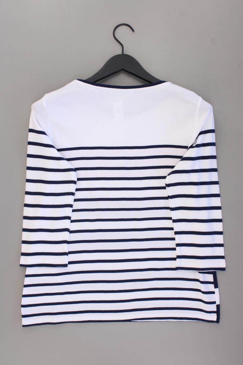 Brax Ringelshirt Gr. 42 gestreift 3/4 Ärmel mehrfarbig aus Baumwolle