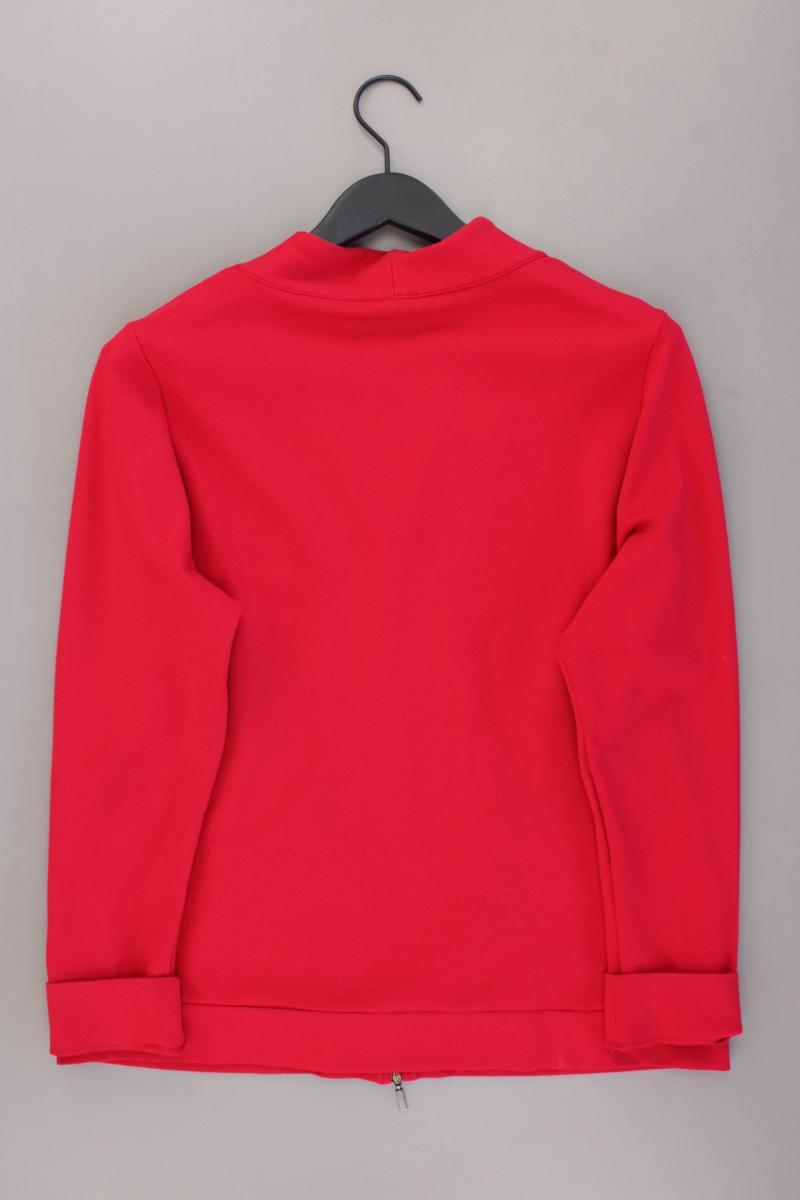 Walbusch Classic Cardigan Gr. 42 Langarm rot aus Viskose