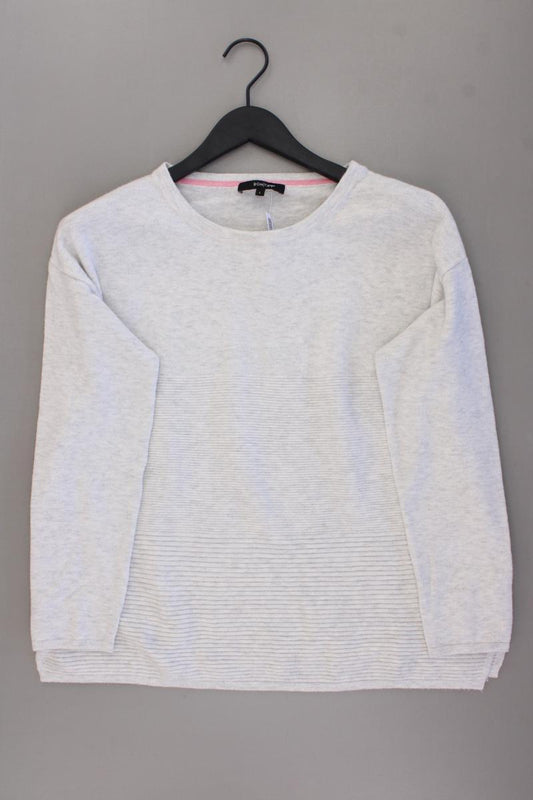 Bonita Feinstrickpullover Gr. L grau aus Polyacryl