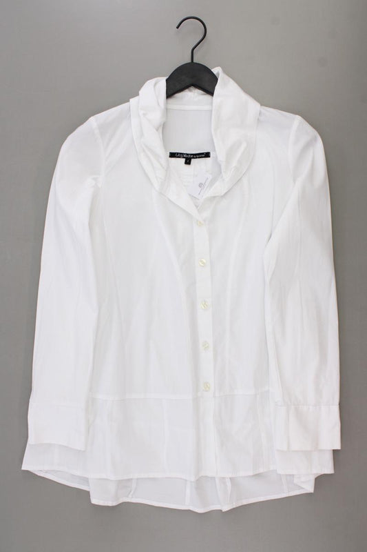 Lily White by Acconda Bluse Gr. 36 Langarm weiß