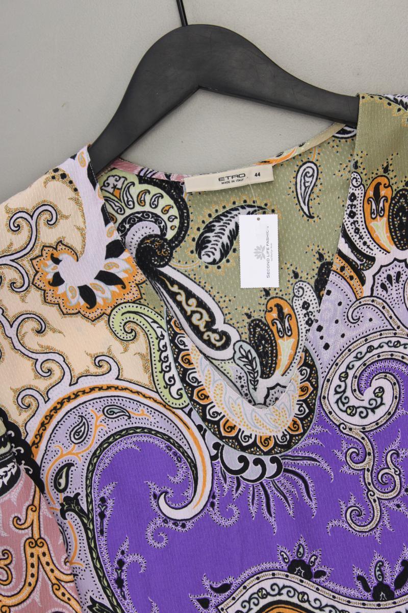Etro Langarmbluse Gr. IT 44 (M) mit Paisleymuster neuwertig mehrfarbig