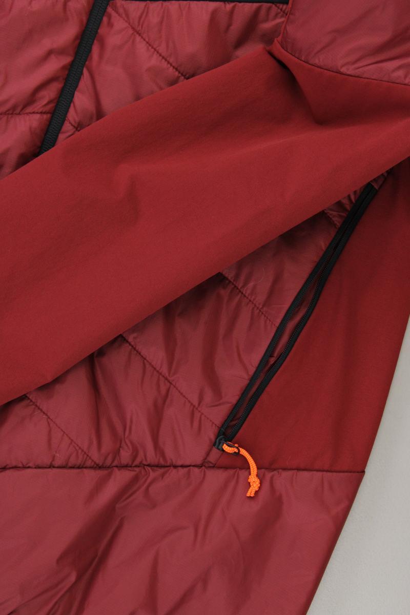 Salewa Lange Jacke für Herren Gr. 54 neuwertig rot aus Polyamid