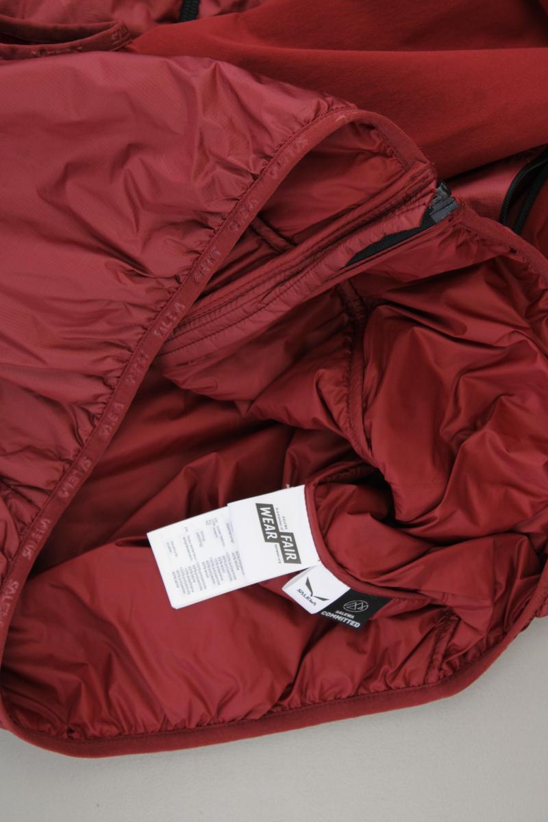 Salewa Lange Jacke für Herren Gr. 54 neuwertig rot aus Polyamid
