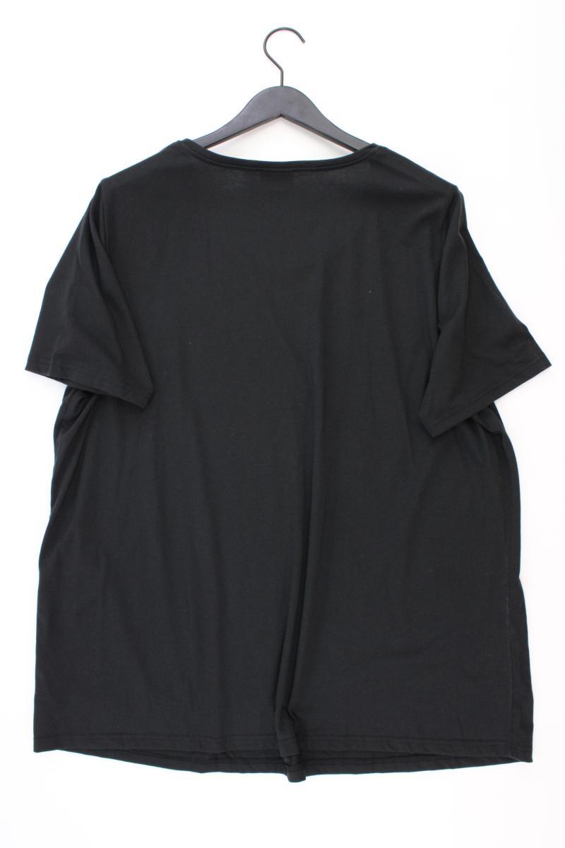 Mia Moda T-Shirt Gr. 56 Kurzarm schwarz aus Baumwolle