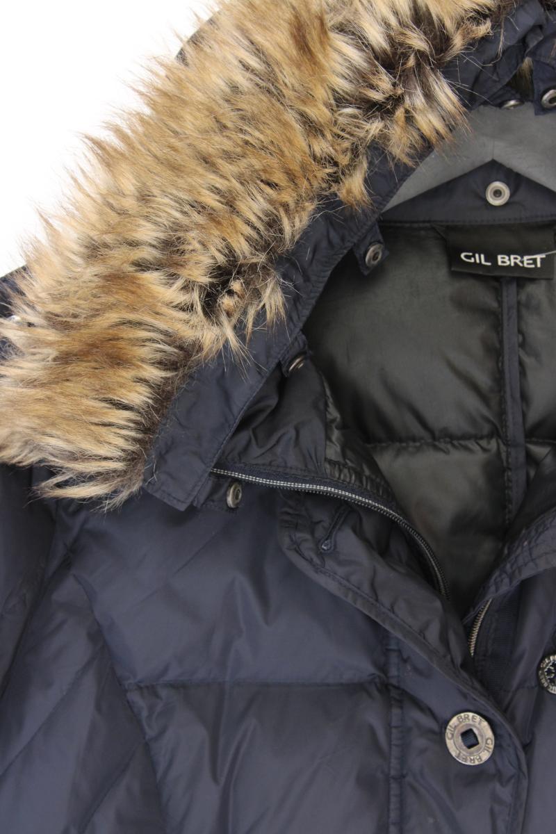 Gil Bret Wintermantel Gr. 46 blau aus Polyamid
