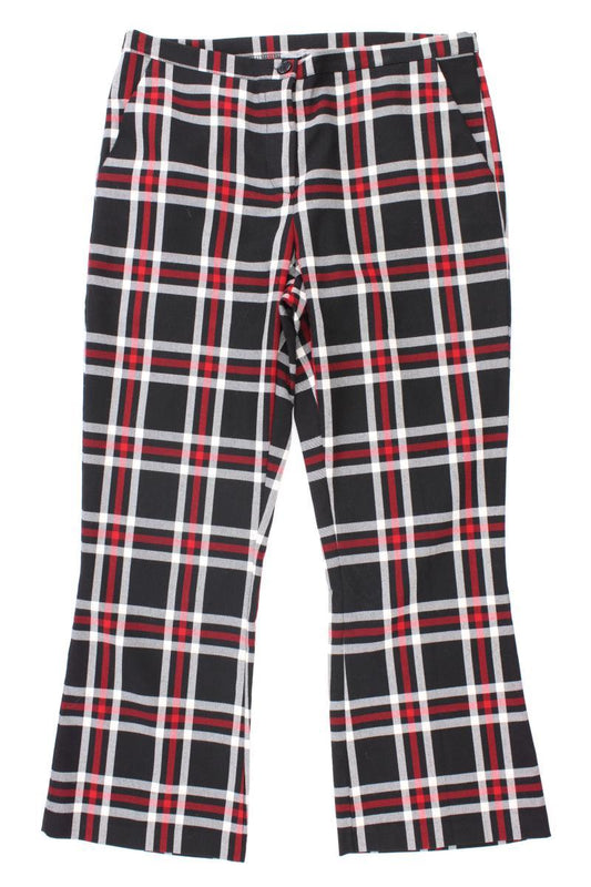 King Kong Stoffhose Gr. IT 44 (M) kariert mehrfarbig aus Polyester