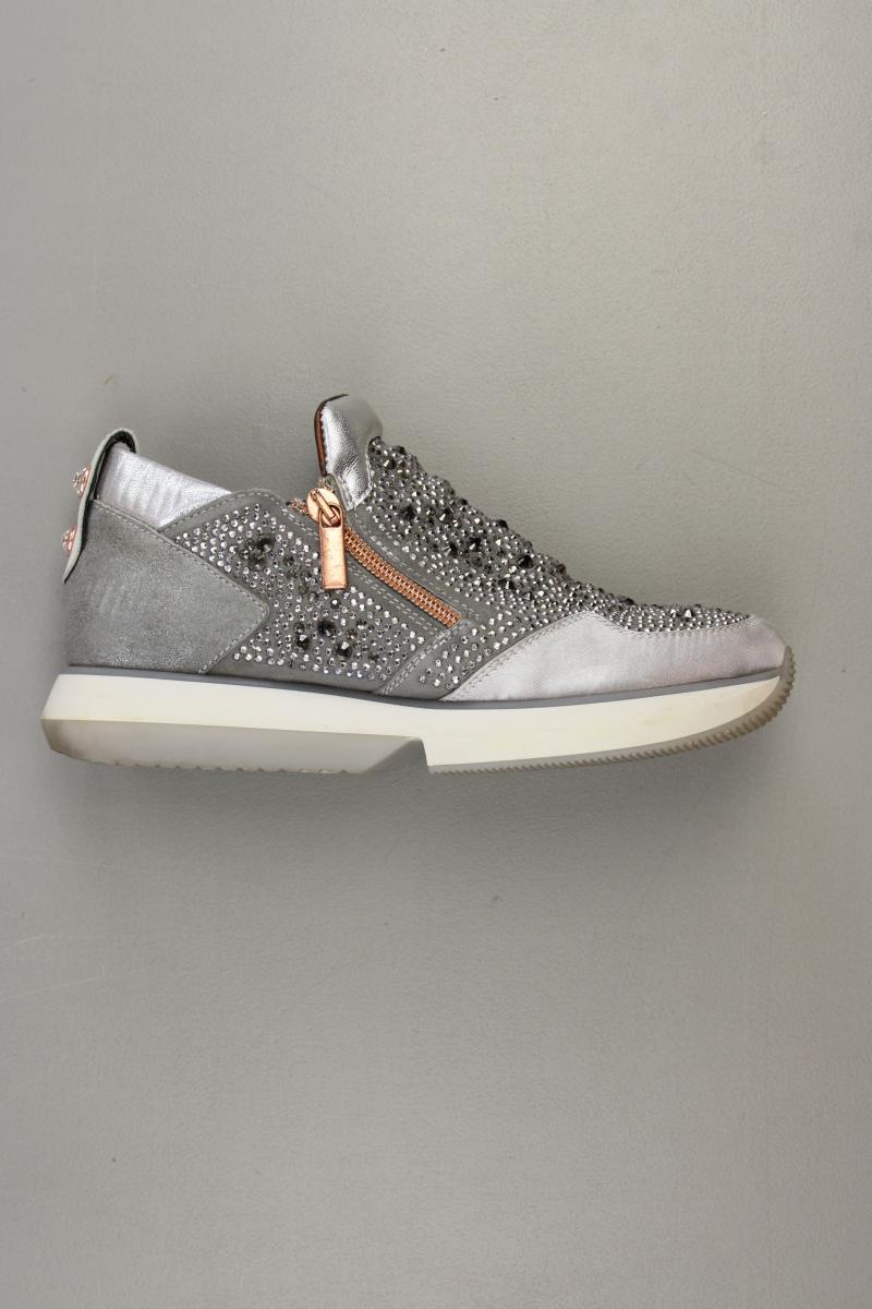 Alexander Smith Sneaker Gr. 37 Neupreis: 339,95€! silber aus Leder