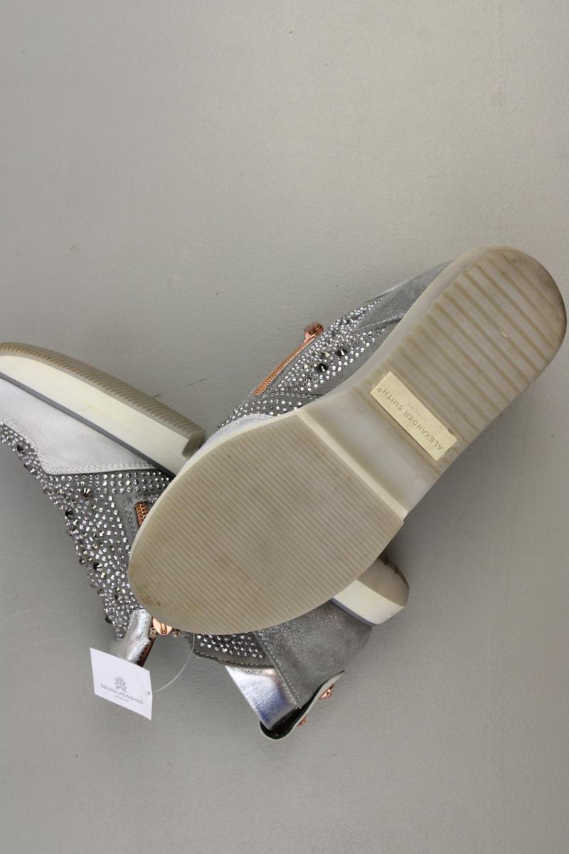 Alexander Smith Sneaker Gr. 37 Neupreis: 339,95€! silber aus Leder