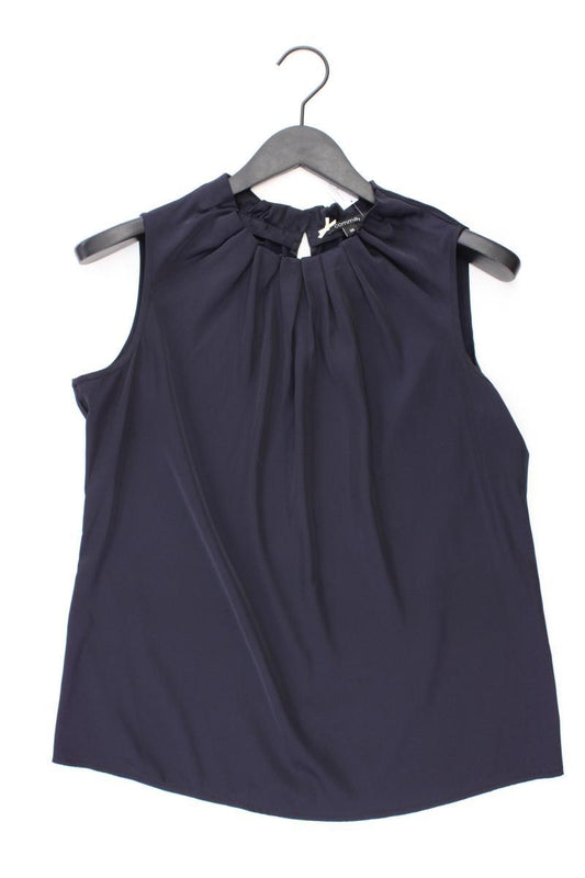comma, Ärmellose Bluse Gr. 38 neuwertig blau