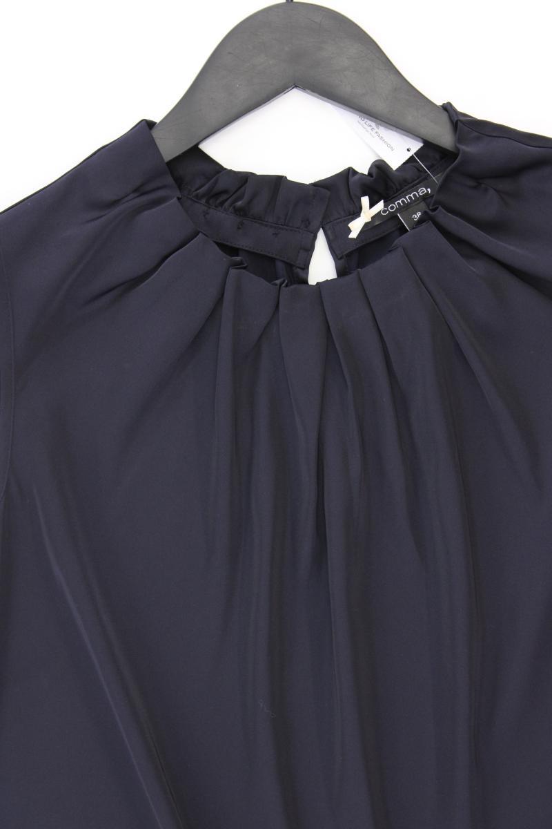 comma, Ärmellose Bluse Gr. 38 neuwertig blau