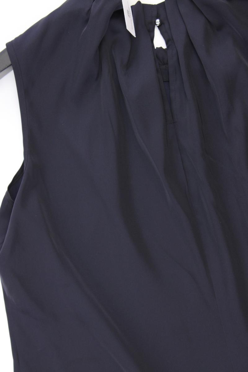 comma, Ärmellose Bluse Gr. 38 neuwertig blau
