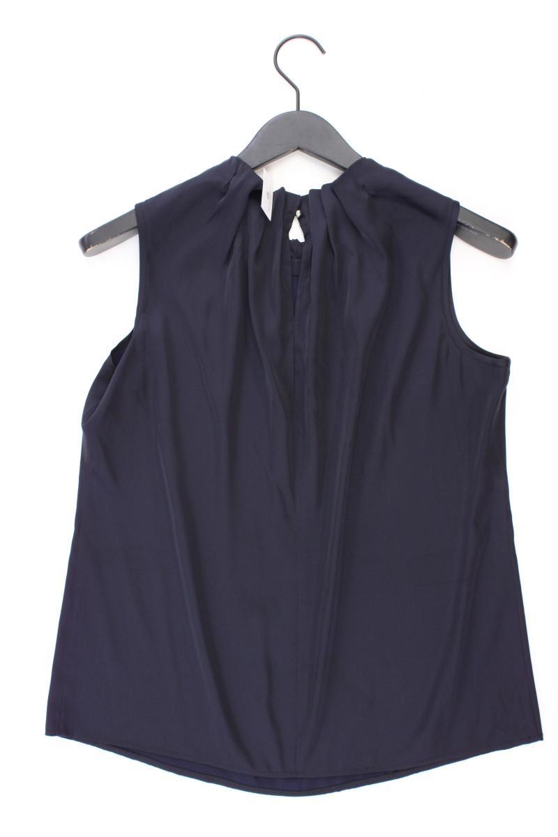 comma, Ärmellose Bluse Gr. 38 neuwertig blau