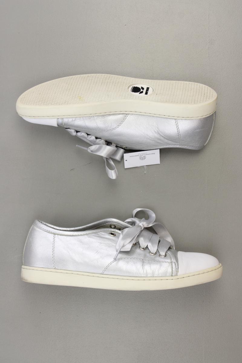 Navy Boot Sneaker Gr. 37 silber