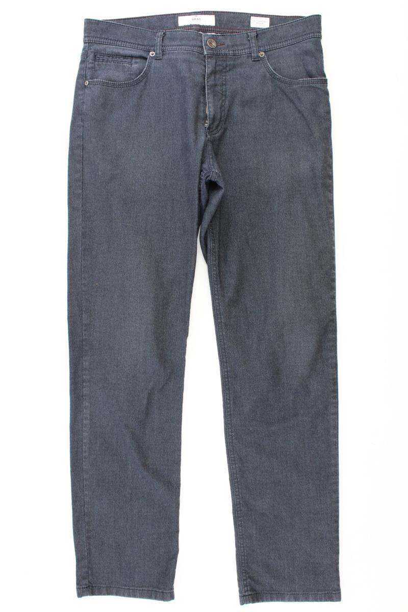 Brax Straight Jeans für Herren Gr. 50 Modell Cooper Fancy blau aus Baumwolle