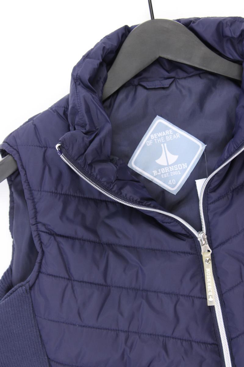 Bjørnson Steppweste Gr. 40 blau aus Nylon