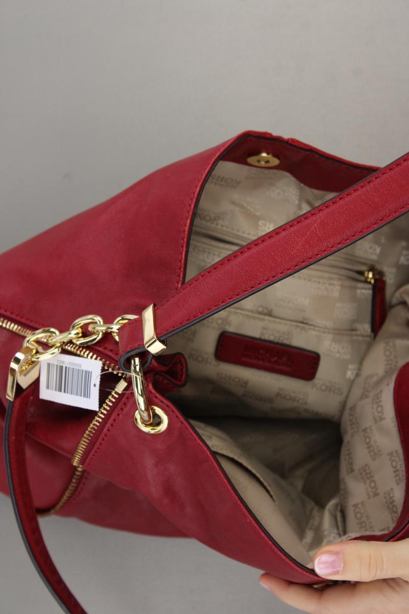 Michael Kors Schultertasche rot aus Leder