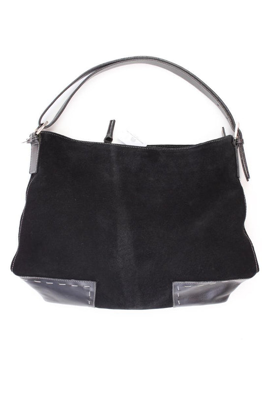 Hogan Schultertasche schwarz aus Leder