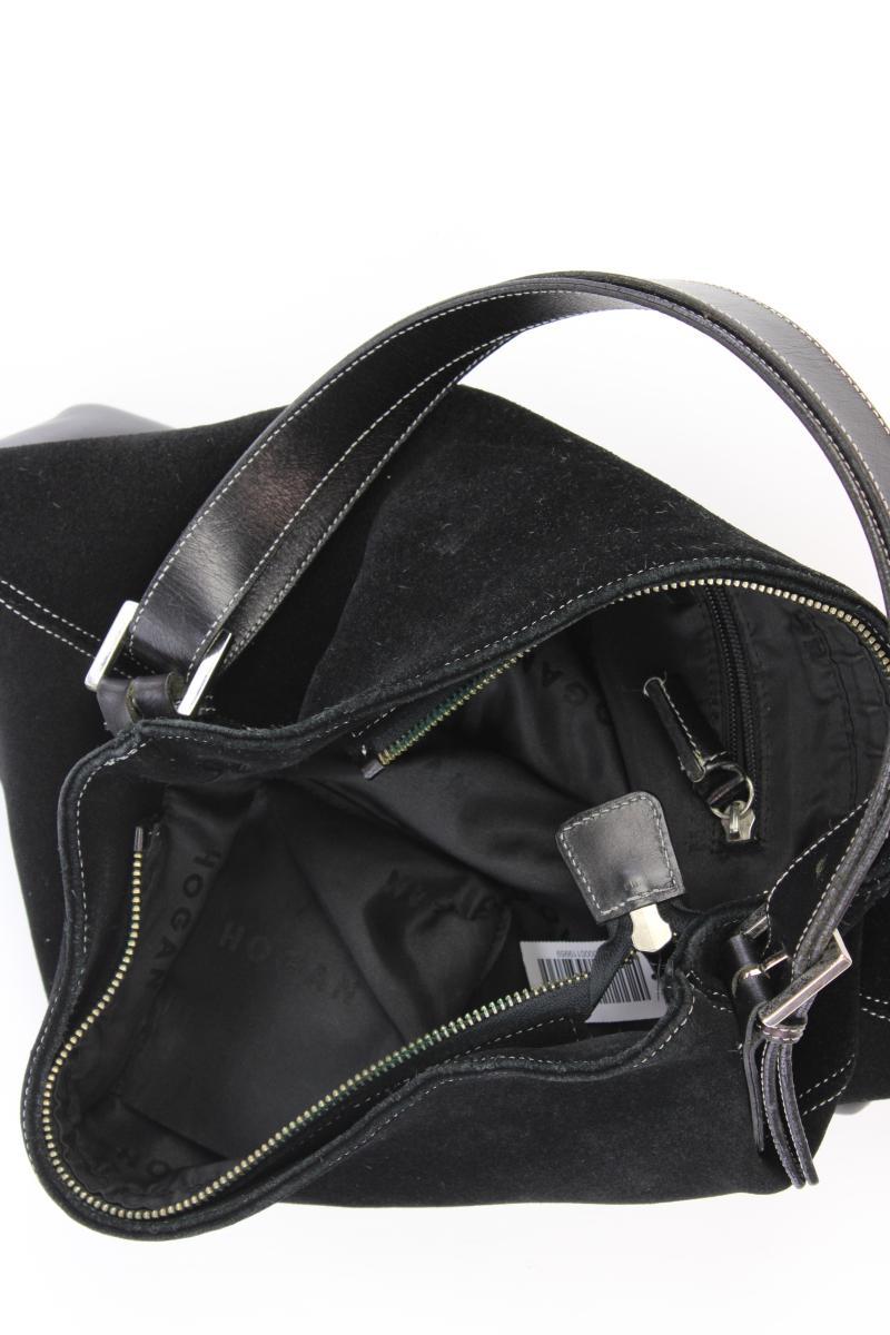Hogan Schultertasche schwarz aus Leder