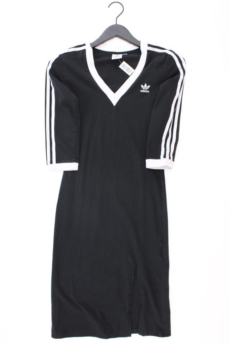 Adidas Jerseykleid Gr. XS 3/4 Ärmel schwarz