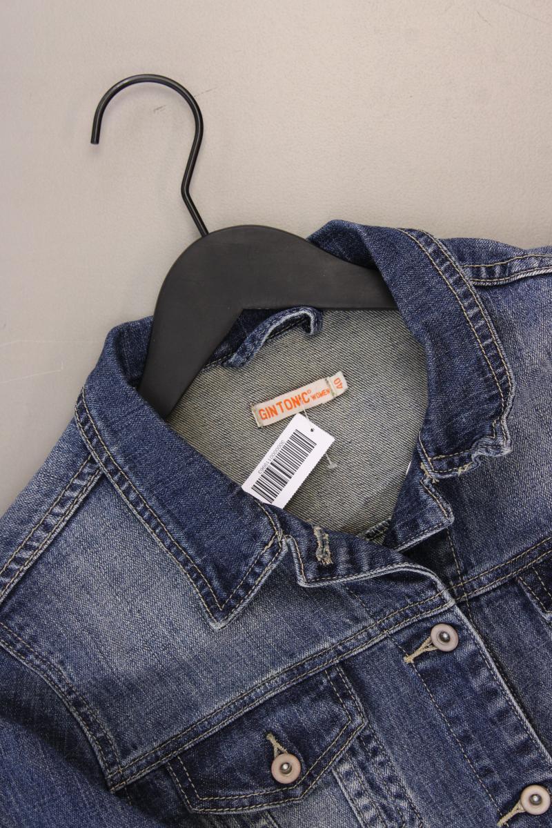 Gin Tonic Jeansjacke Gr. 40 blau aus Baumwolle