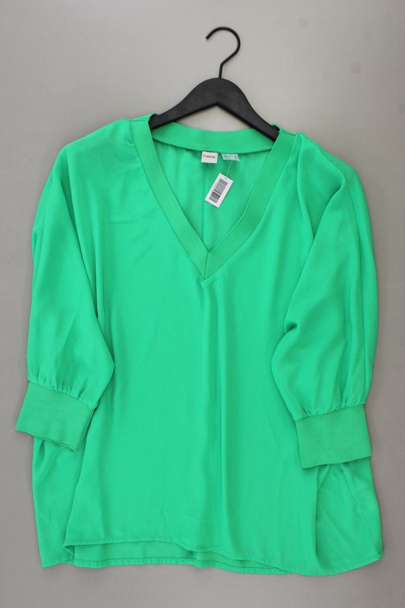 Heine Oversize-Bluse Gr. 44 3/4 Ärmel grün