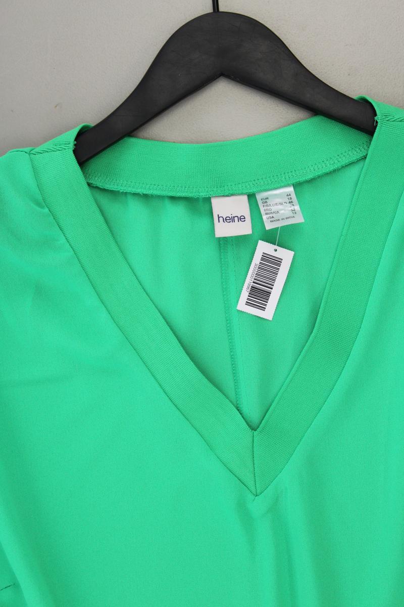 Heine Oversize-Bluse Gr. 44 3/4 Ärmel grün