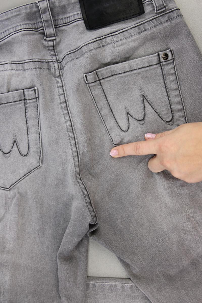 Marc Cain Skinny Jeans Gr. 34 grau