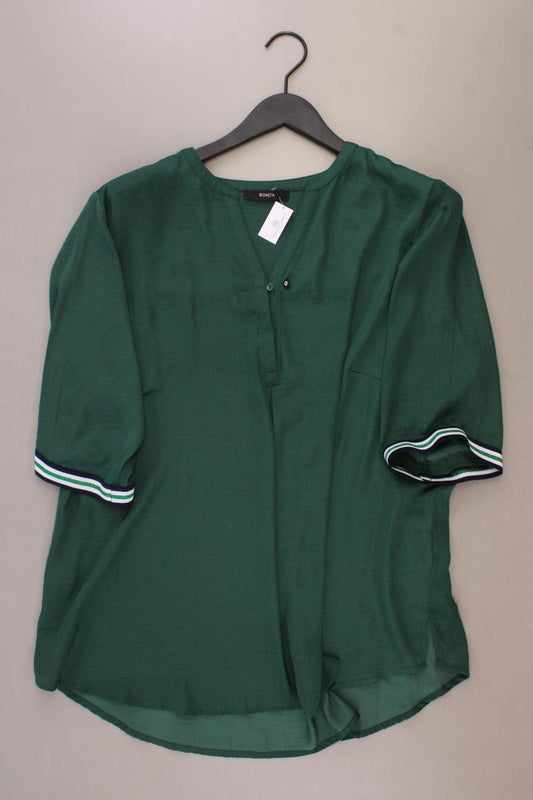 Bonita Kurzarmbluse Gr. 48 grün aus Polyester