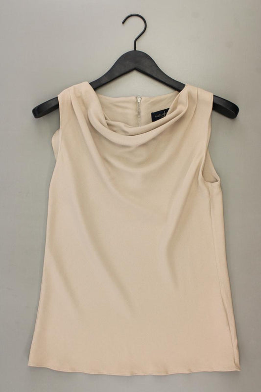 Piazza Sempione Ärmellose Bluse Gr. IT 44 (M) creme aus Acetat
