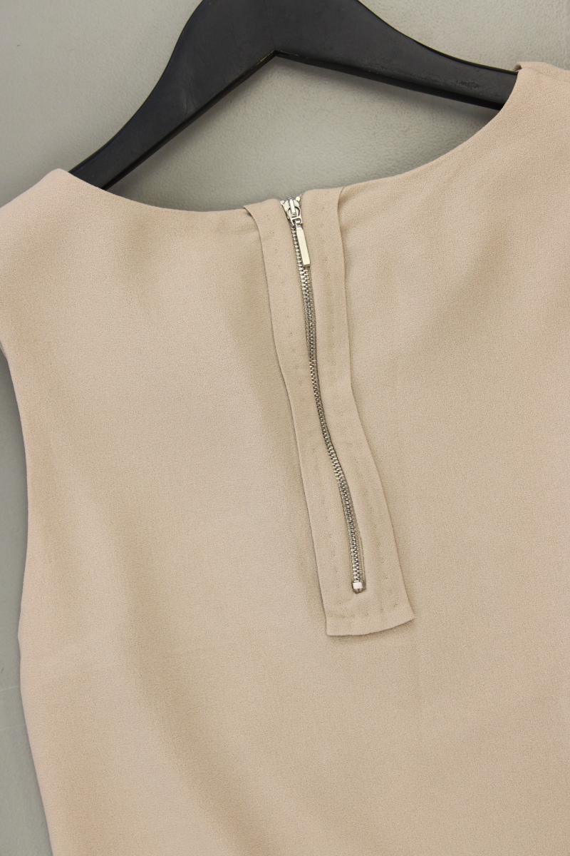 Piazza Sempione Ärmellose Bluse Gr. IT 44 (M) creme aus Acetat