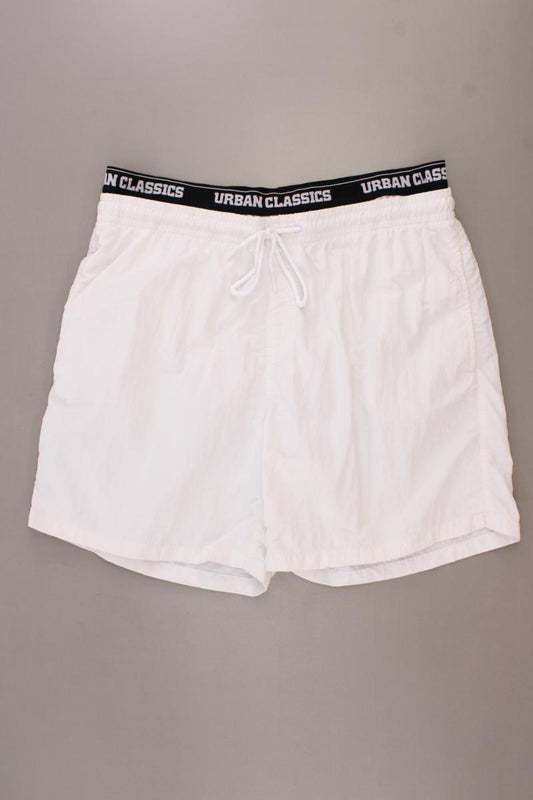 URBAN CLASSICS Shorts für Herren Gr. XXL weiß aus Nylon