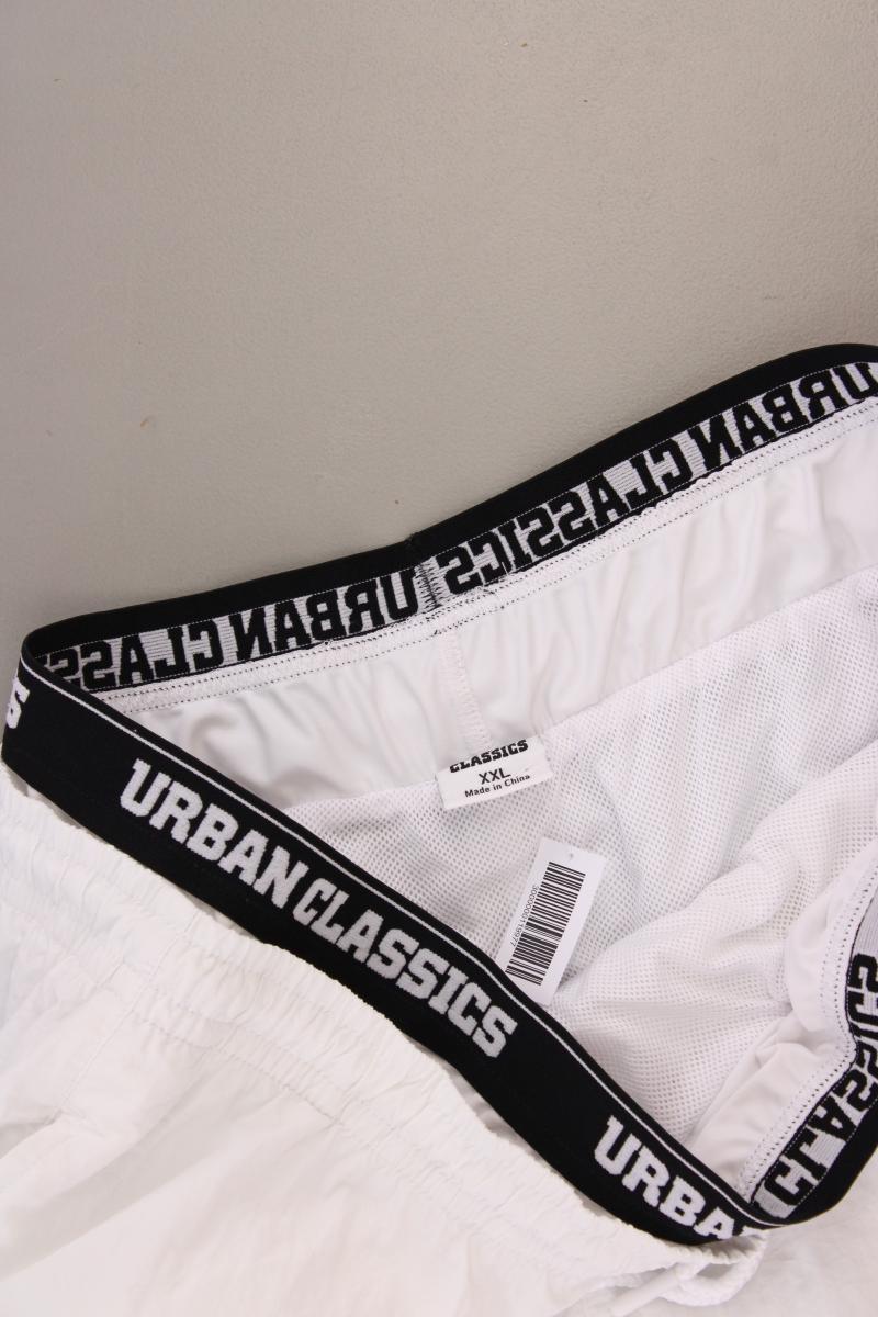 URBAN CLASSICS Shorts für Herren Gr. XXL weiß aus Nylon