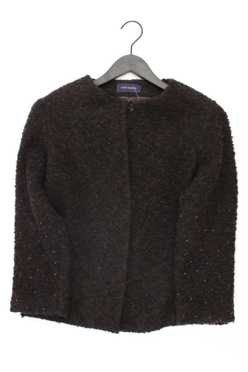 Piazza Sempione Jacke aus Alpaka Gr. IT 42 (S) braun aus ALPACA