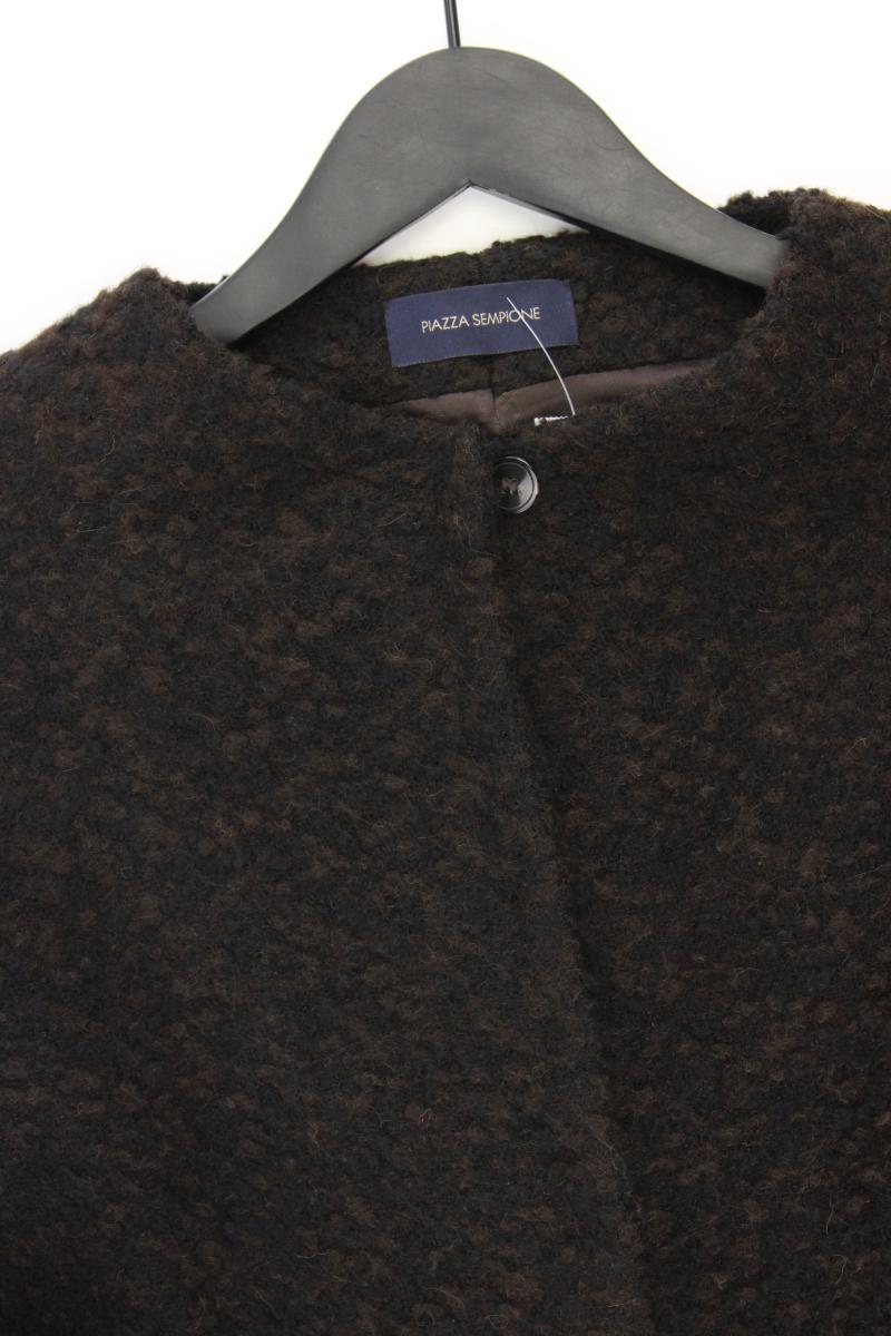 Piazza Sempione Jacke aus Alpaka Gr. IT 42 (S) braun aus ALPACA