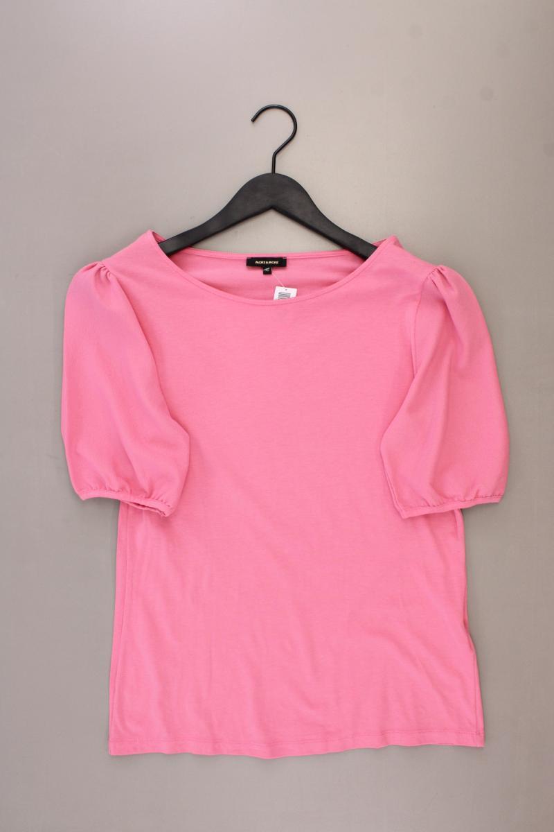 More&More T-Shirt Gr. 40 Kurzarm pink aus Baumwolle