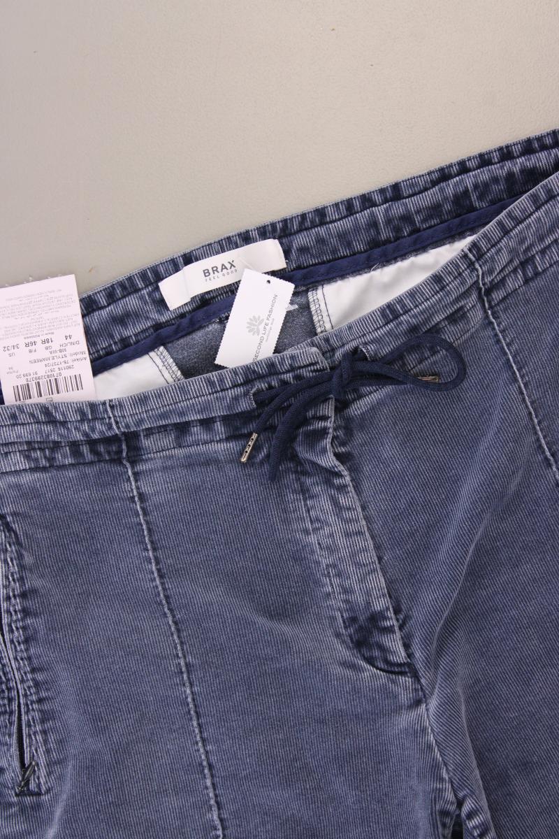 Brax Hose Gr. 44 Modell Mareen blau aus Baumwolle