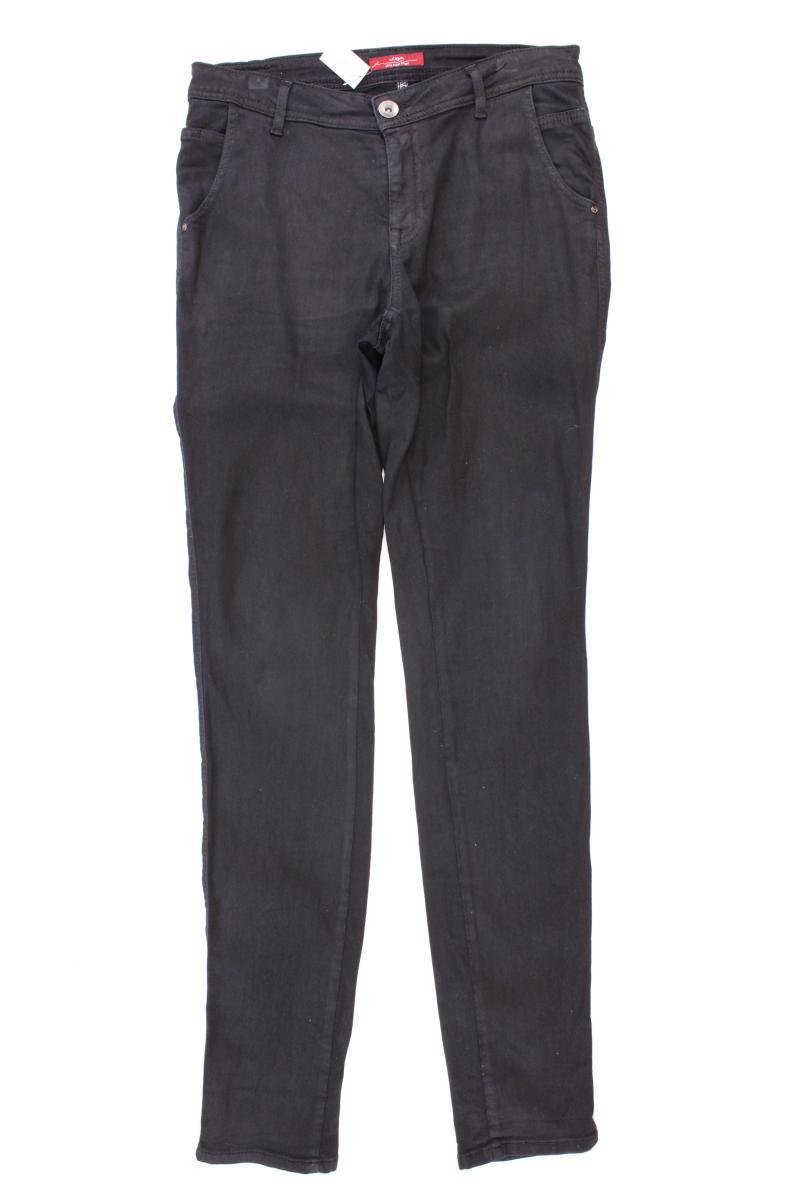s.Oliver Skinny Jeans Gr. 40 schwarz aus Baumwolle