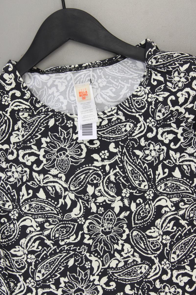 Billabong Printshirt Gr. S Langarm schwarz aus Polyamid