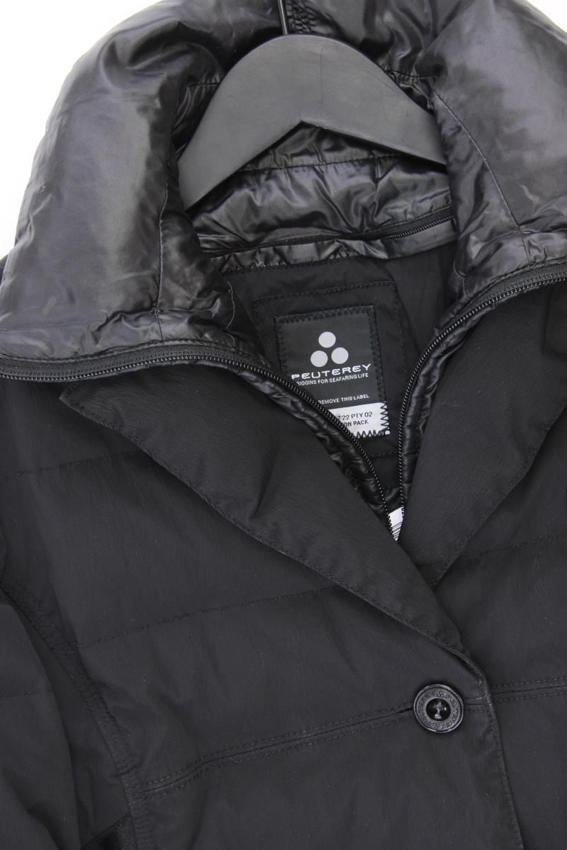 Peuterey Wintermantel Gr. 42 schwarz aus Polyamid