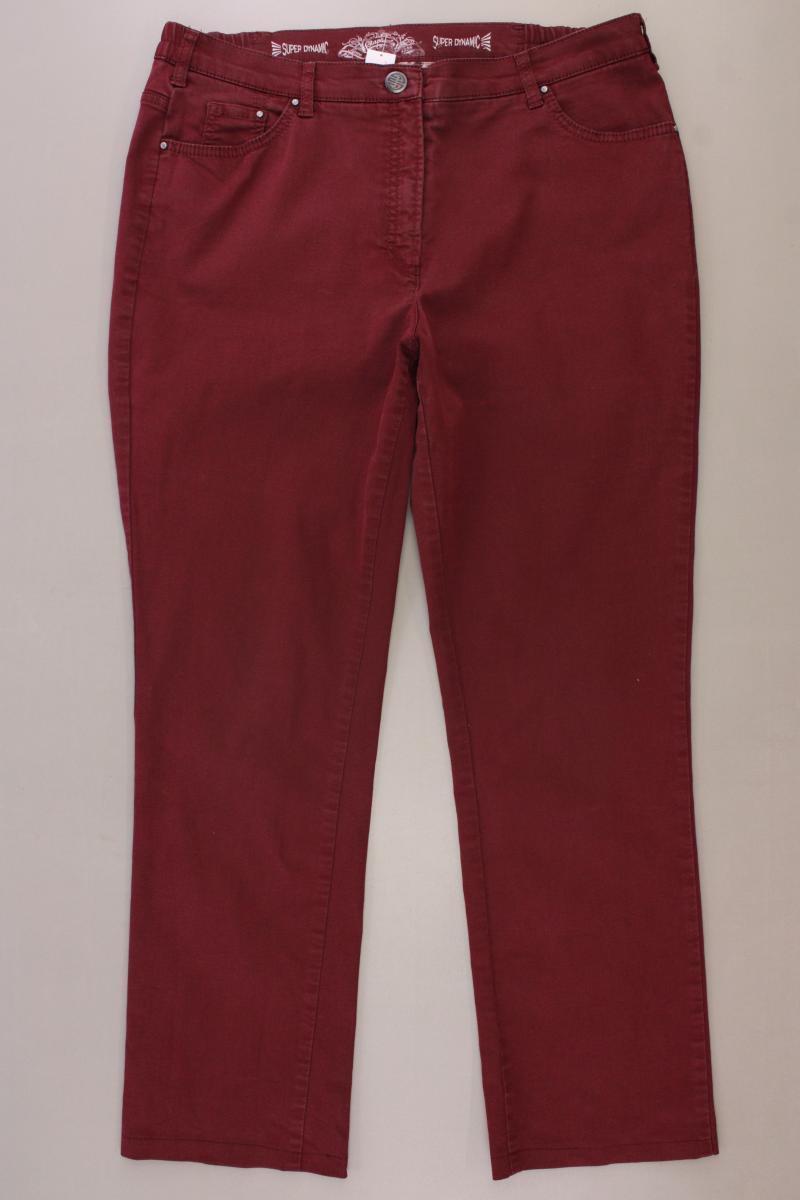 Raphaela by Brax Five-Pocket-Hose Gr. 44 Modell Rosa Spot rot aus Baumwolle