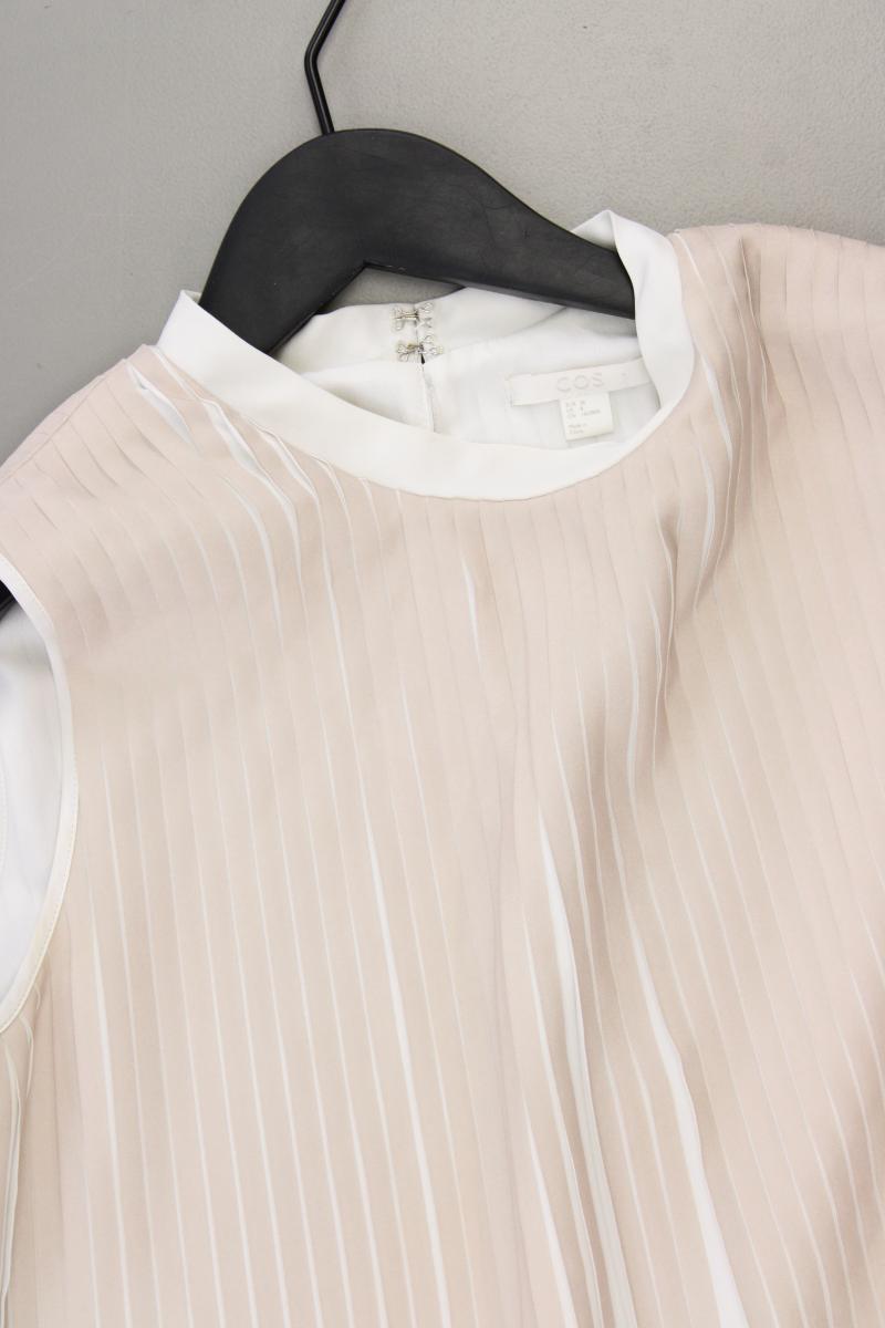 Cos Ärmellose Bluse Gr. 38 creme