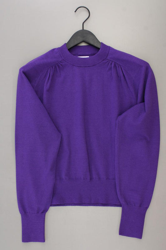 Nümph Feinstrickpullover Gr. L lila aus Viskose