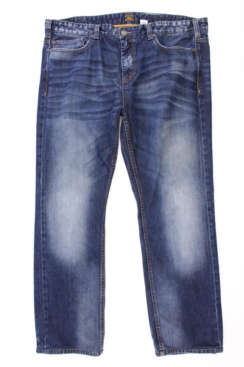 s.Oliver Straight Jeans für Herren Gr. W42/L34 blau aus Baumwolle