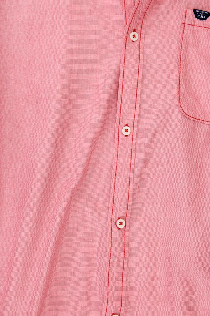 s.Oliver Kurzarmhemd Gr. 5XL für Herren Gr. XXXL rot aus Baumwolle