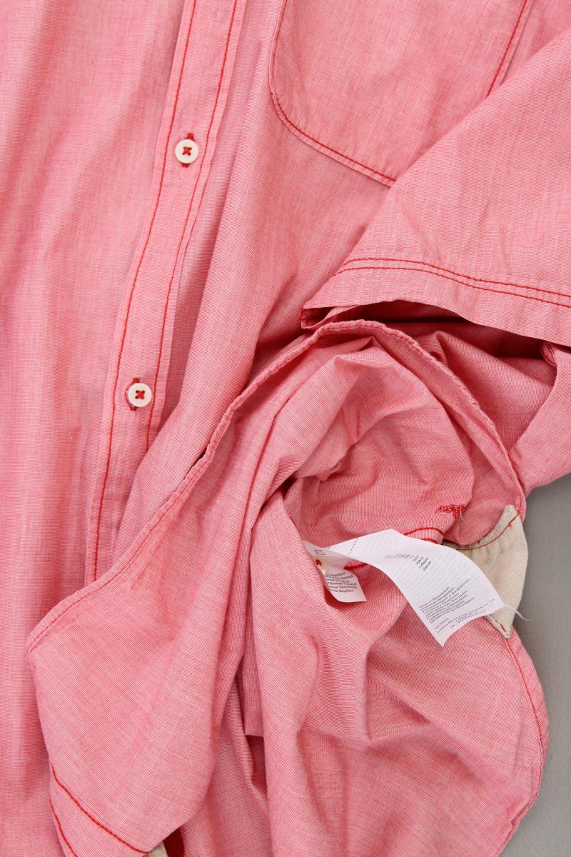s.Oliver Kurzarmhemd Gr. 5XL für Herren Gr. XXXL rot aus Baumwolle